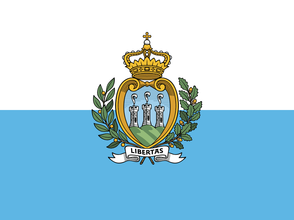 The Cesta tower at the highest point of Mount Titano's ridge